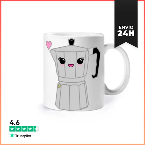 Taza Cafetera Kawaii LaTostadora