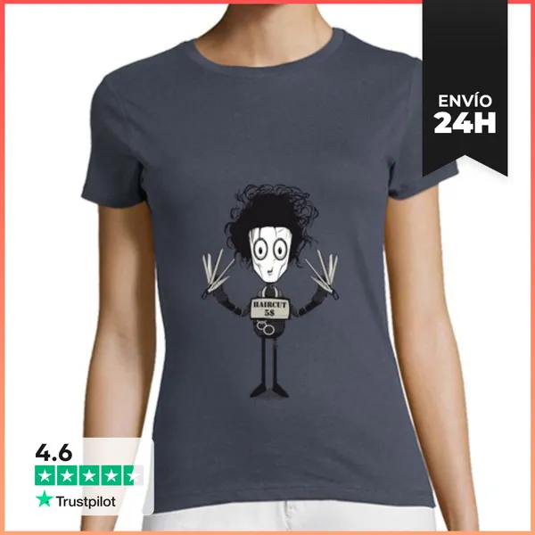 Camiseta Mujer Clásica Haircut LaTostadora