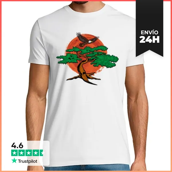 Camiseta Hombre Clásica COBRA KAI 6 TEMPORADA LaTostadora