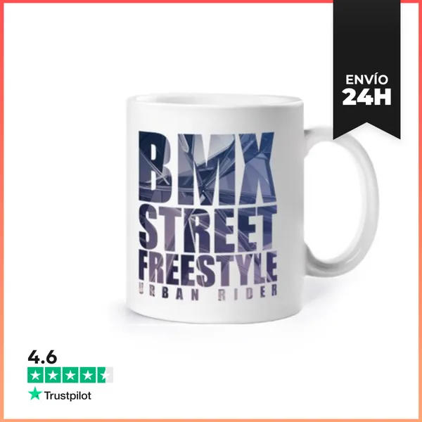 Taza Bmx Street Freestyle Urban Rider LaTostadora