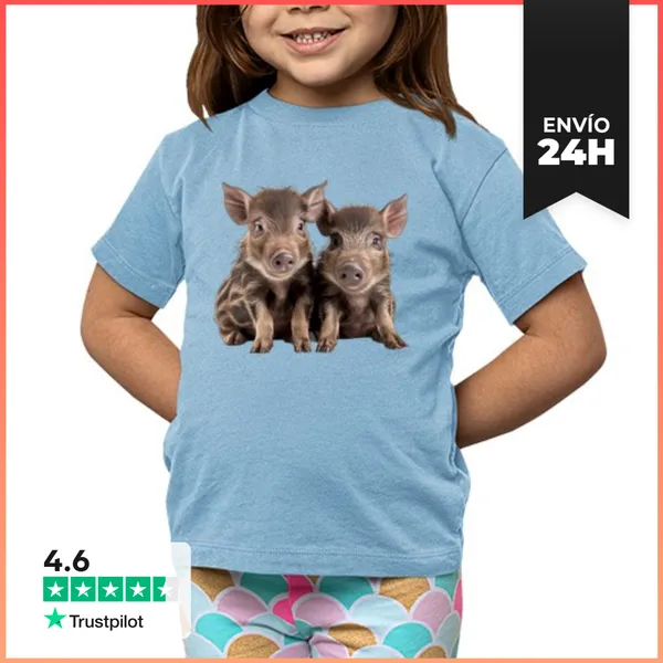 Camiseta Clásica Para Niños Jabatos LaTostadora
