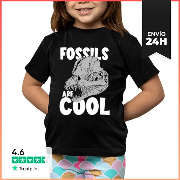 Camiseta Clásica Para Niños Los Fósiles Son Geniales LaTostadora