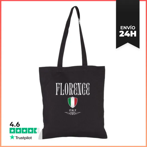 Bolsa De Tela Amo Florencia, Recuerdo De Florencia LaTostadora