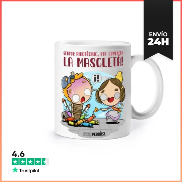 Taza Senyor Pirotècnic, Pot Començar La Mascletà LaTostadora