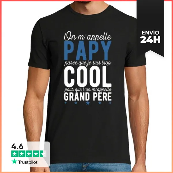 Camiseta Hombre Clásica Abuelo Regalo Genial LaTostadora