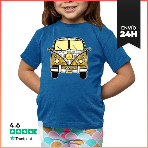 Camiseta Clásica Para Niños Surf Why Be Hippie LaTostadora