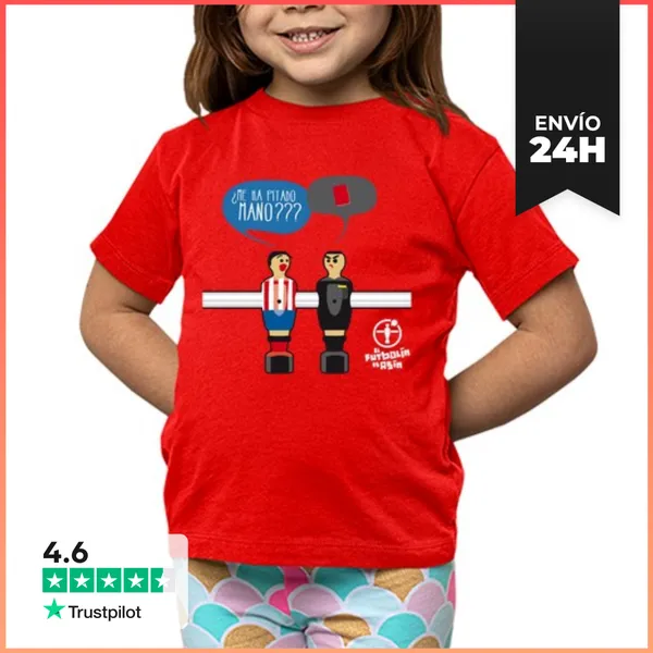 Camiseta Clásica Para Niños Me Ha Pitado Mano LaTostadora