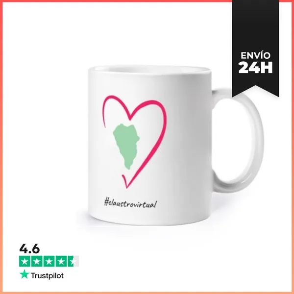 Taza Palma Negro LaTostadora