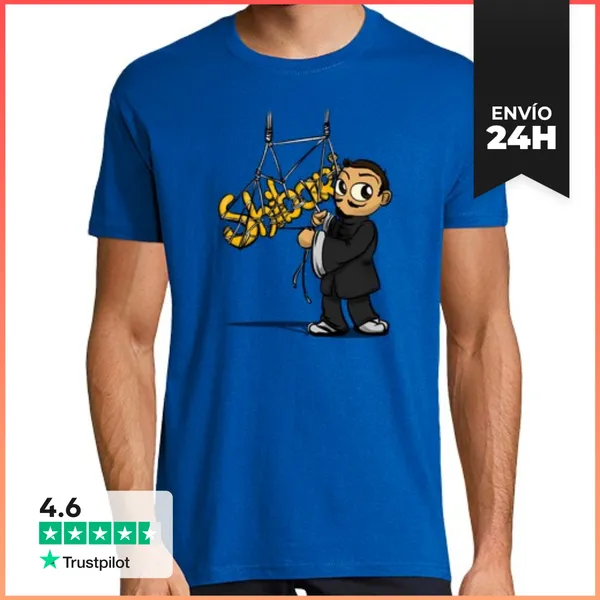 Camiseta Hombre Clásica Maestro De Shibari (2) LaTostadora