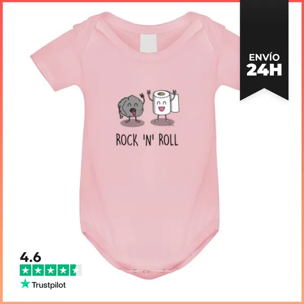 Body Bebé Rock N Roll LaTostadora