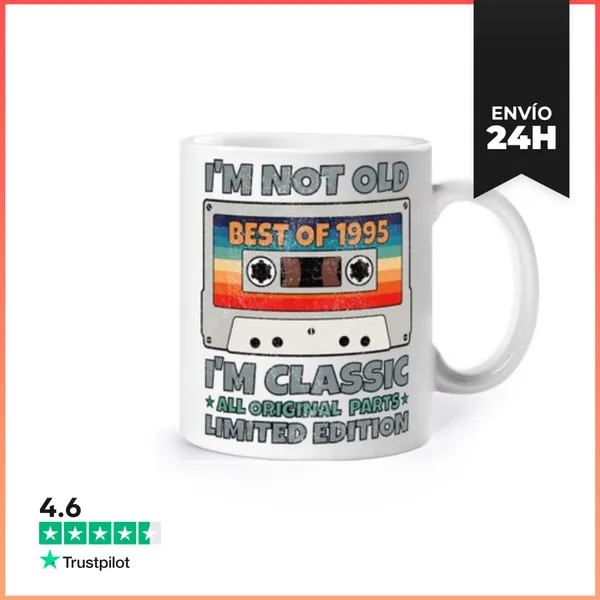 Taza Lo Mejor De 1995 Regalo De Edición Limi LaTostadora