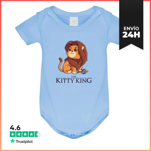 Body Bebé Rey Gatito Simba Leon 90s Body Bebé LaTostadora