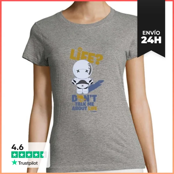 Camiseta Mujer Clásica Marvin LaTostadora