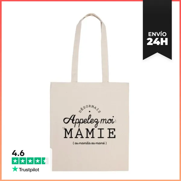 Bolsa De Tela Llamame Abuela LaTostadora
