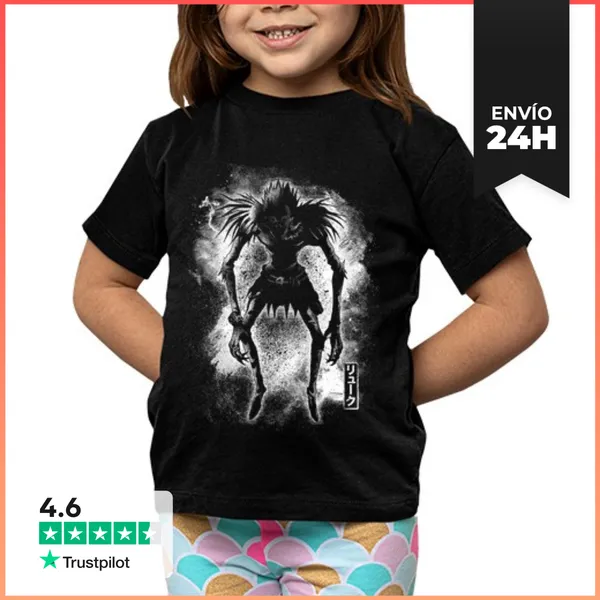 Camiseta Clásica Para Niños Ryuk Cósmico LaTostadora