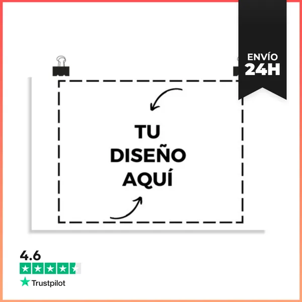 Póster Horizontal Póster Horizontal Personalizado LaTostadora
