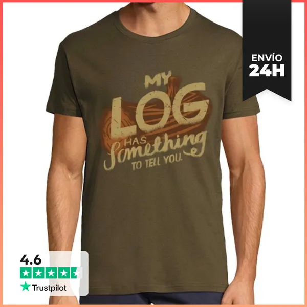 Camiseta Hombre Clásica Mi Registro Tiene Algo Que Decir