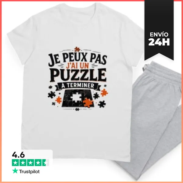 Pijama No Puedo Tengo Un Rompecabezas Que Terminar LaTostadora