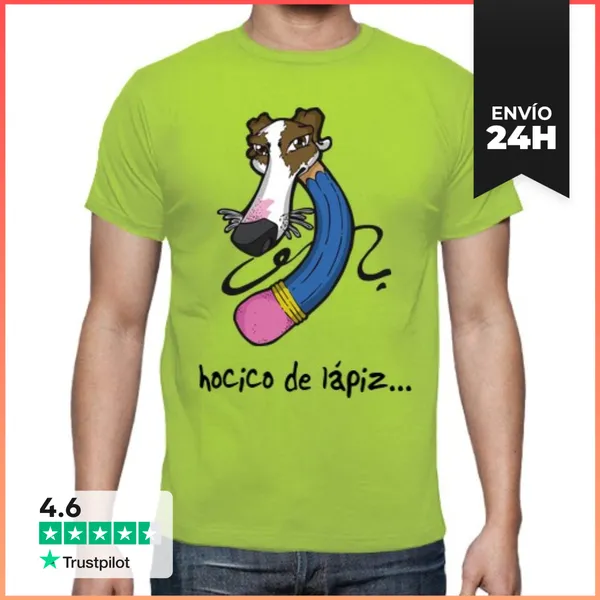 Camiseta Hombre Clásica Lápiz LaTostadora