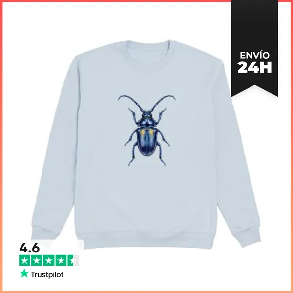 Sudadera Unisex Escarabajo LaTostadora
