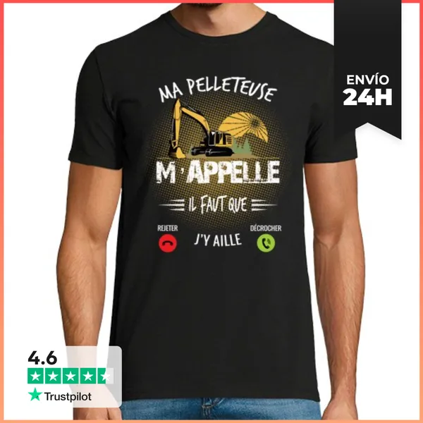 Camiseta Hombre Clásica Sitio De Construcción De Humor