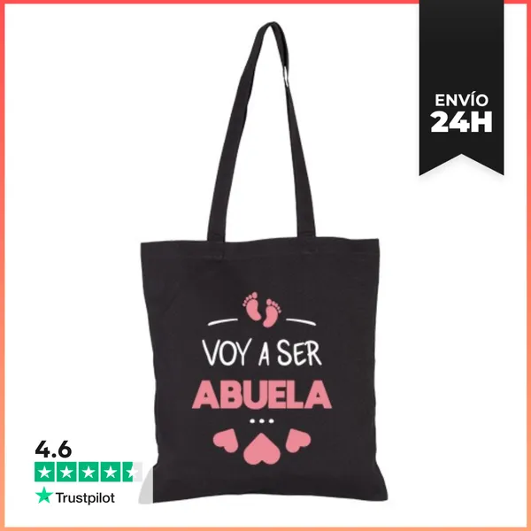Bolsa De Tela Voy A Ser Abuela LaTostadora