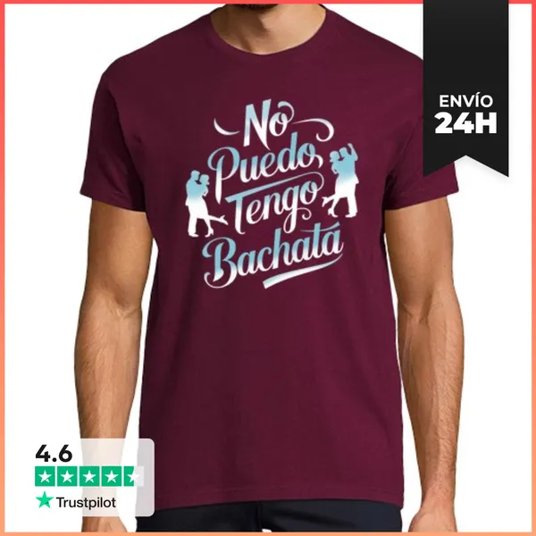 Camiseta Hombre Clásica No Puedo Tengo Bachata LaTostadora