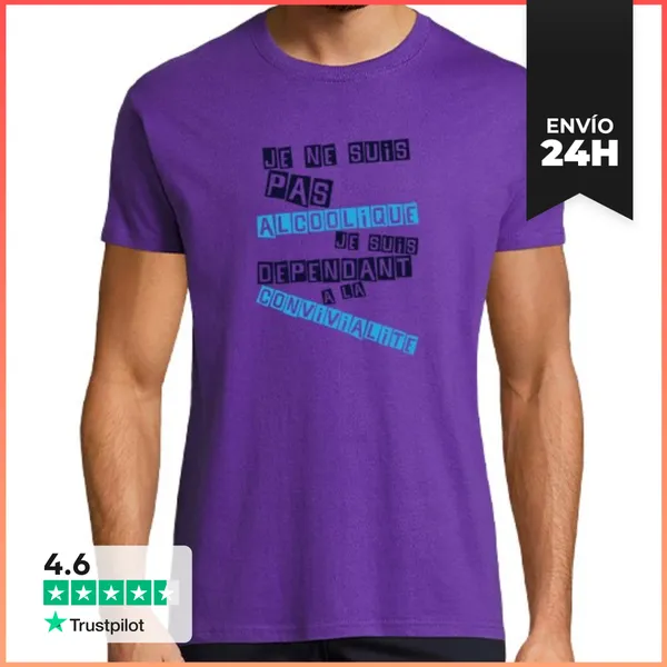 Camiseta Hombre Clásica Convivencia En Función LaTostadora