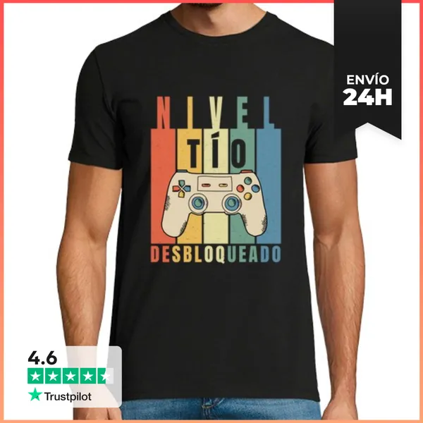 Camiseta Hombre Clásica Tio En Practicas Divertido Futuro Tio A