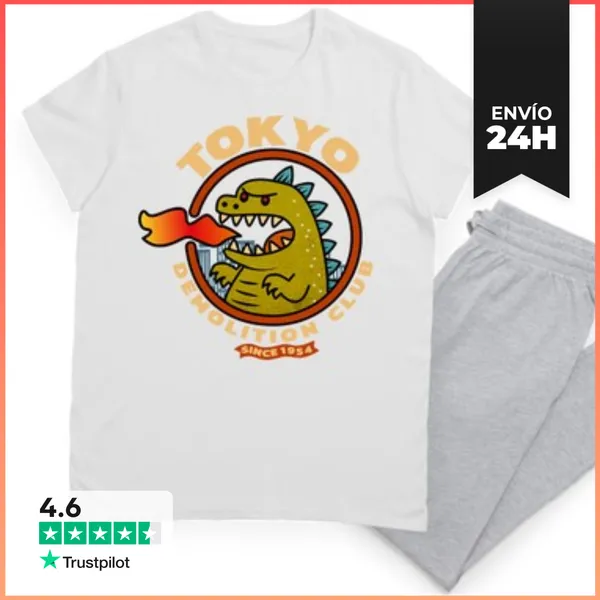 Pijama Tokyo Godzilla LaTostadora