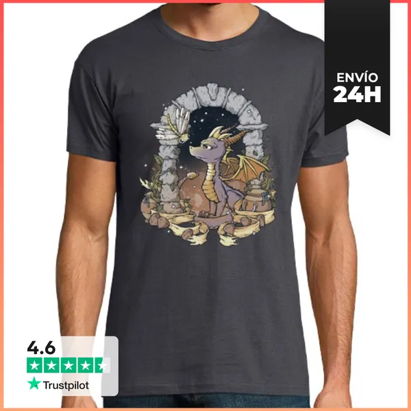 Camiseta Hombre Clásica Año Del Dragón LaTostadora