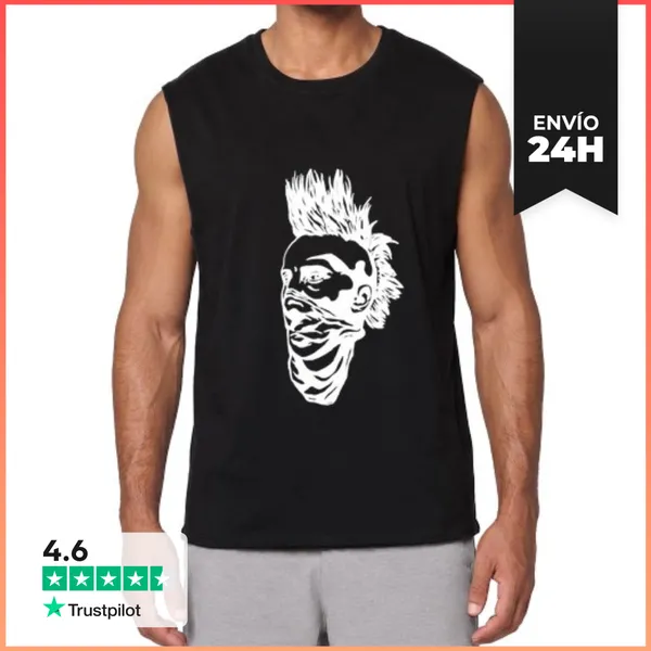 Camiseta Sin Mangas Punk Boy Reverse LaTostadora