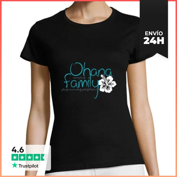 Camiseta Mujer Clásica Ohana LaTostadora