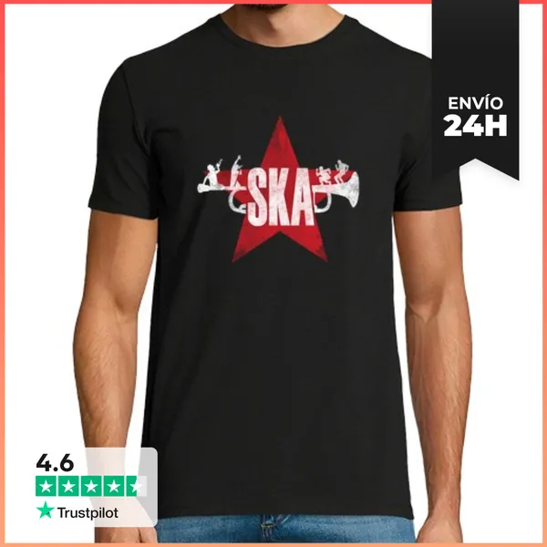 Camiseta Hombre Clásica Ska LaTostadora