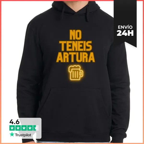 Sudadera Unisex Con Capucha Artura LaTostadora