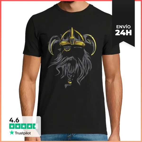 Camiseta Hombre Clásica Viking LaTostadora