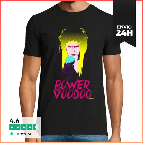 Camiseta Hombre Clásica Jareth (Dentro Del Laberinto) LaTostadora