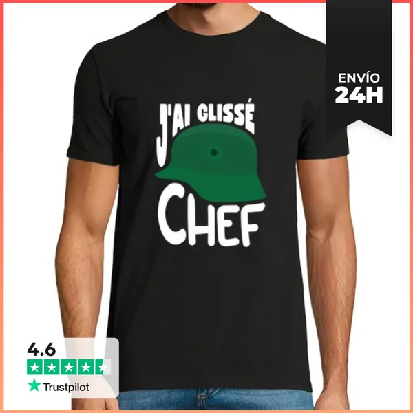 Camiseta Hombre Clásica Me Deslicé La Cabeza, La Séptima Película