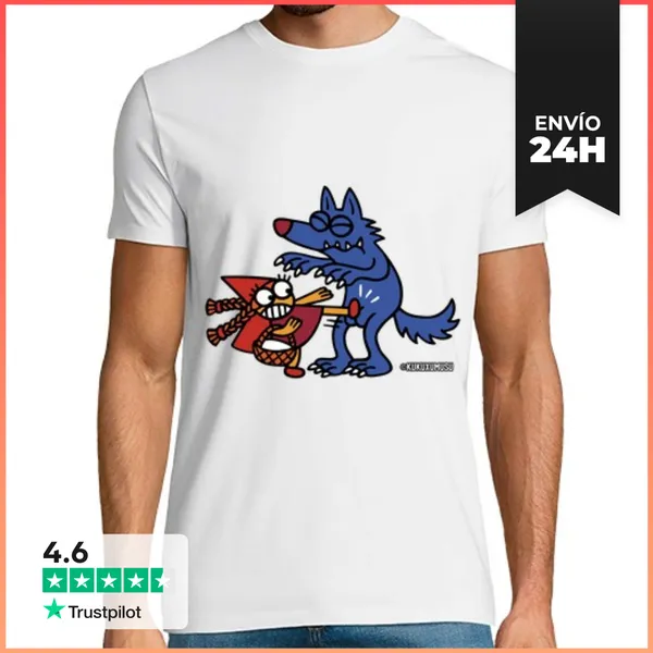 Camiseta Hombre Clásica ROJA LaTostadora