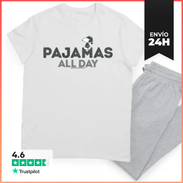 Pijama Snoopy Pajamas All Day LaTostadora