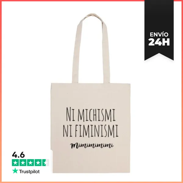 Bolsa De Tela NI Michismi Ni Fiminismi LaTostadora