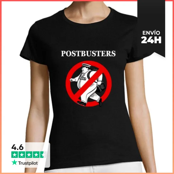Camiseta Mujer Clásica Cazafantasmas LaTostadora