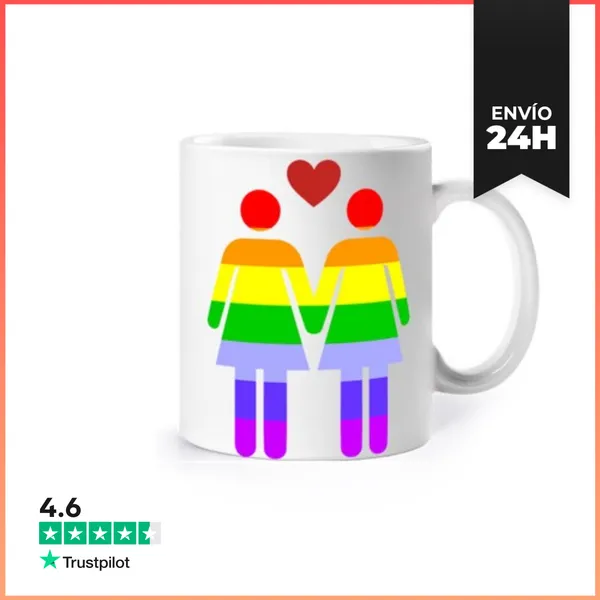 Taza Chica Lesbiana Amor LaTostadora