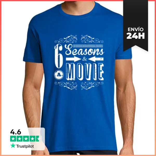 Camiseta Hombre Clásica Sixseasonsadnamovie LaTostadora