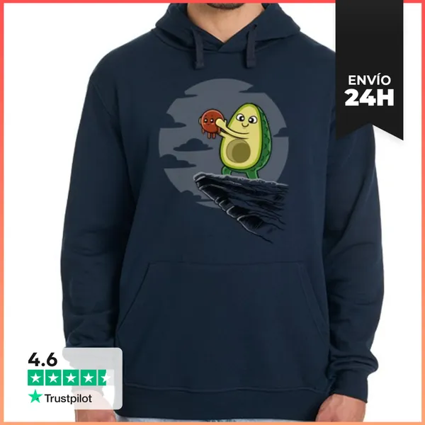Sudadera Unisex Con Capucha Hombre, Jersey Con Capucha, Azul