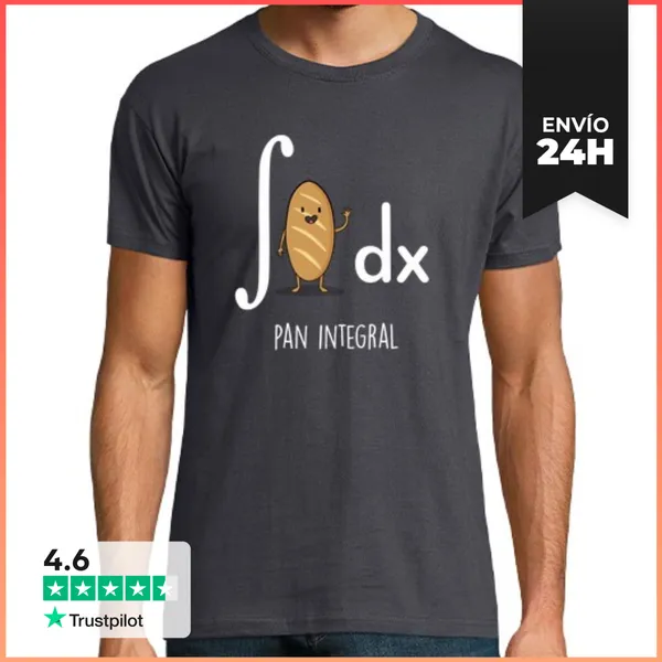 Camiseta Hombre Clásica Pan Integral LaTostadora
