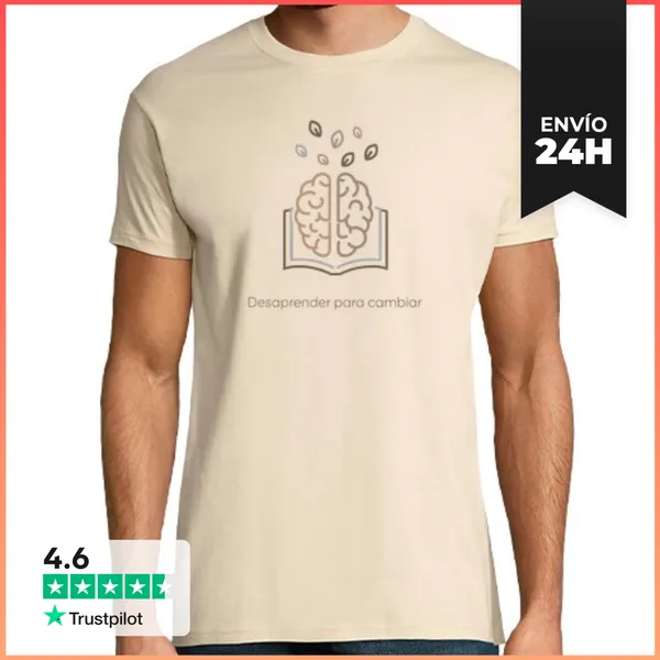 Camiseta Hombre Clásica DESAPRENDER LaTostadora