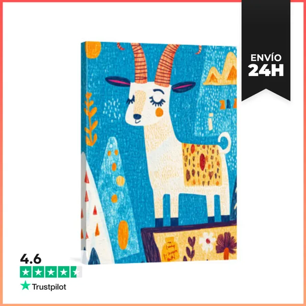 Lienzo Vertical Himalaya Folk 18 LaTostadora