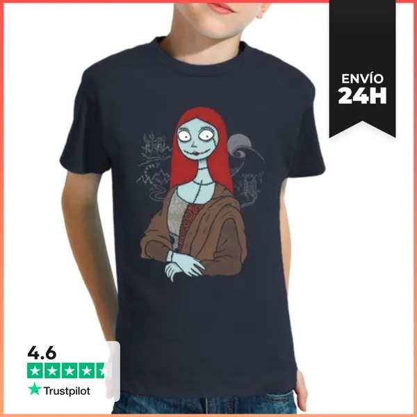 Camiseta Clásica Para Niños The Mona Sally LaTostadora