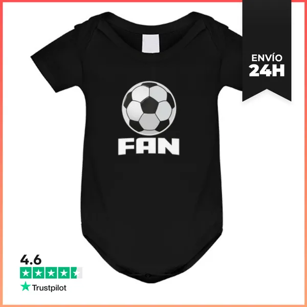Body Bebé Aficionado Al Fútbol LaTostadora